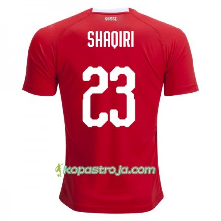 Billiga Fotbollströjor Sveits Shaqiri 23 VM 2018 Hemma tröja